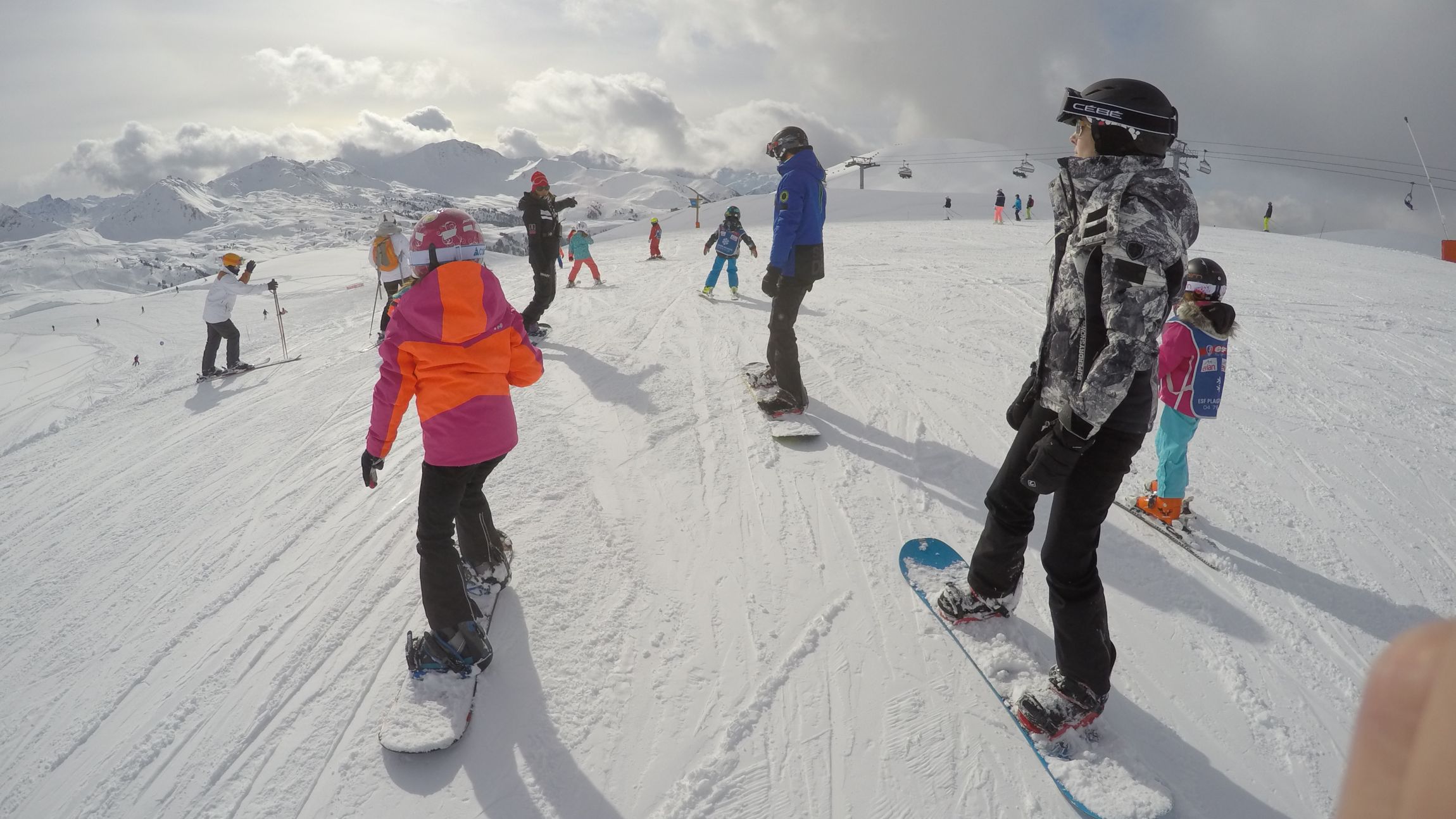 Private lessons Snowboard courses Belle Plagne ELPRO Private lessons Snowboard courses Belle Plagne ELPRO
