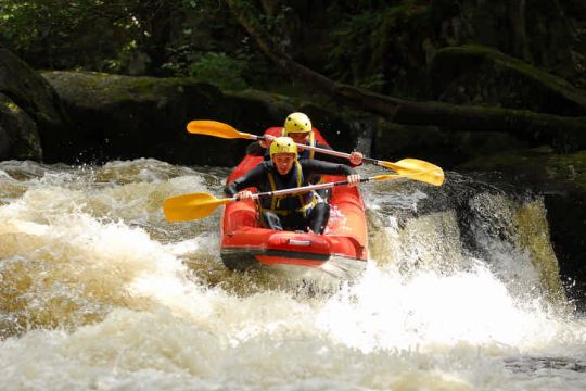 Canoe-raft à La Plagne - Savoie Mont Blanc