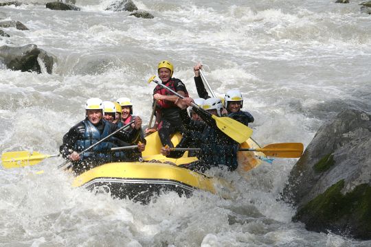 Rafting à La Plagne - Savoie Mont Blanc