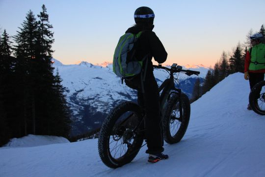 Discovery electric mountain bike à La Plagne - Savoie Mont Blanc