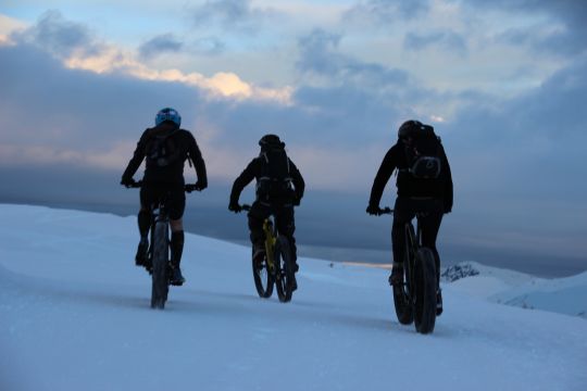 Discovery electric mountain bike à La Plagne - Savoie Mont Blanc