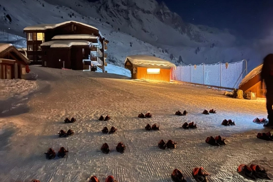 Snowshoeing EVVO SHOES à La Plagne - Savoie Mont Blanc
