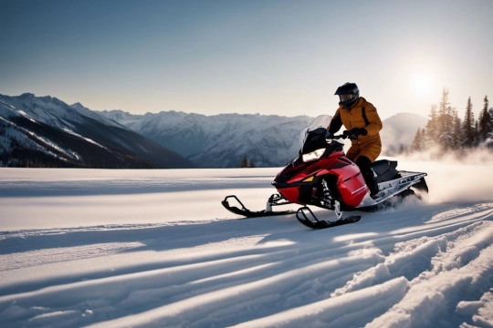 Skidoo à La Plagne - Savoie Mont Blanc