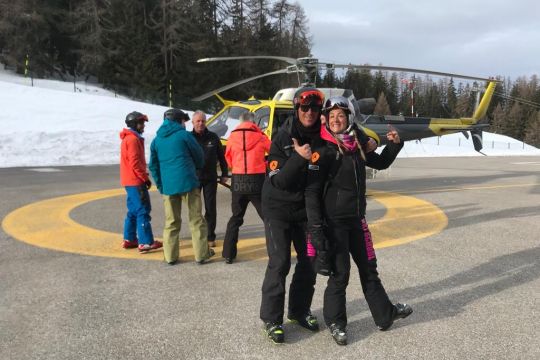 Helicopter flight experience