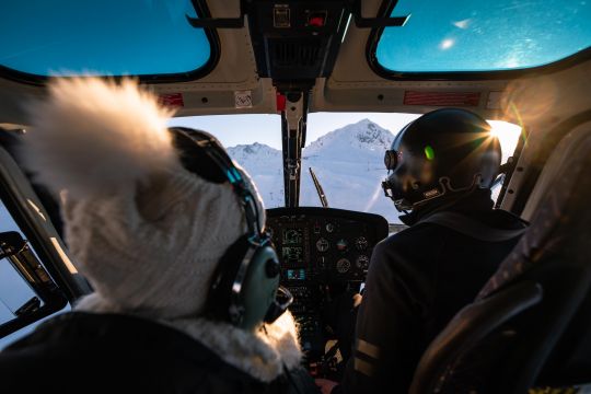 Helicopter flight experience