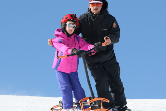 Handi-Ski private lessons, Go To Ski - Belle Plagne