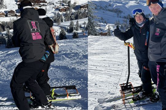 Handi-Ski private lessons, Go To Ski - Belle Plagne