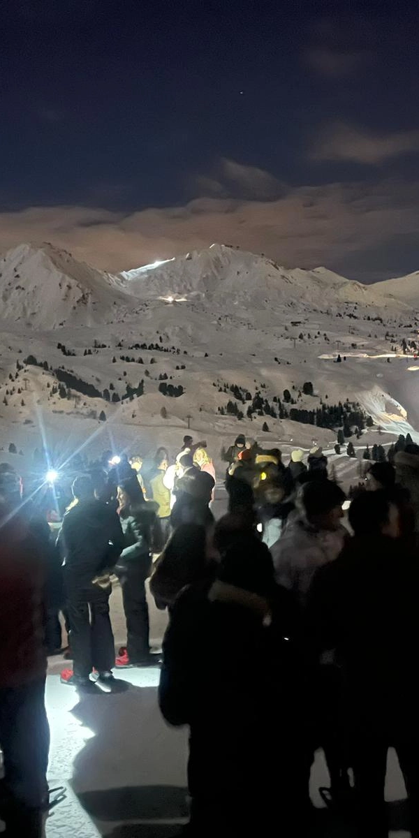 Snowshoes night tour