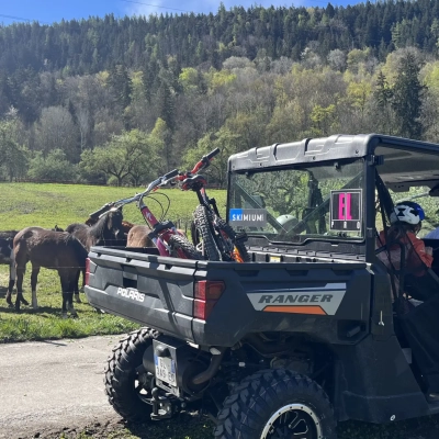 Activité summer Quad trek à La Plagne avec ELPRO