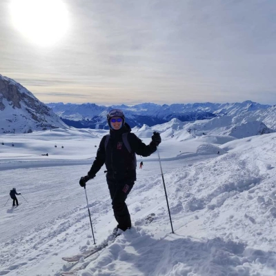 Axelle moniteur privé à La Plagne