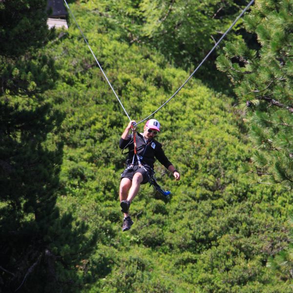Activité Giant zipline - Adventure & Zipline Park à La Plagne avec ELPRO