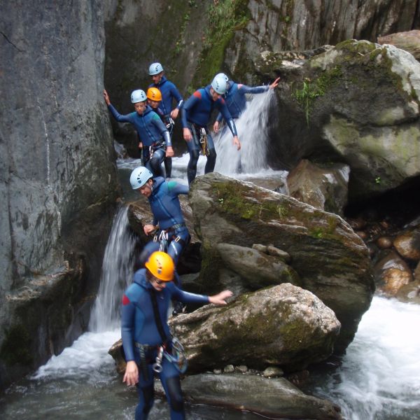 Activité Canyoning and ruisseling - Rapids à La Plagne avec ELPRO