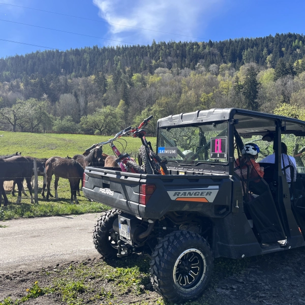Activité Buggy SSV Trek in Savoie - Quad trek à La Plagne avec ELPRO