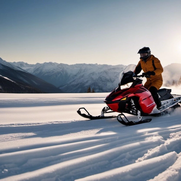 Activité Skidoo - Skidoo à La Plagne avec ELPRO
