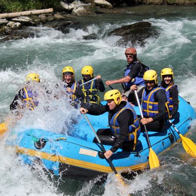 Activité summer Rapids à La Plagne avec ELPRO